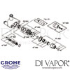 Grohe Grohtherm XL Thermostat Mixer Shower Spares