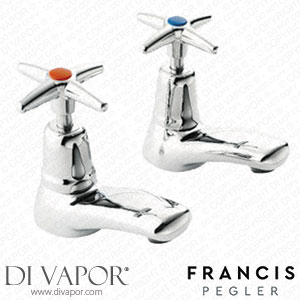 Francis Pegler 350901 Cross Top - Basin Tap Pair Spare Parts