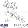 Grohe Grohsafe Recessed Shower Valve Spares