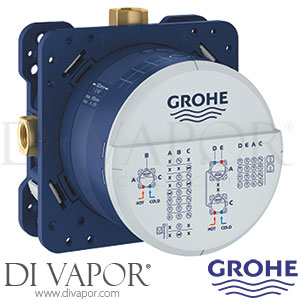 Grohe 35602000 Rapido SmartBox Universal Rough-In Box (1/2 Inch) Spare Parts