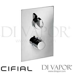 Cifial 35820M3 M3 Built-In Wall Thermostat 1 Outlet Spare Parts