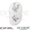 Cifial Techno 251 Built-In Wall Outlet Spare Parts