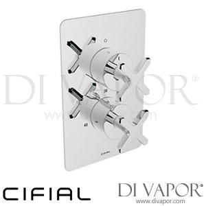 Cifial 35820TX-625 TX300 Built-In Wall Thermostat 1 Outlet Spare Parts