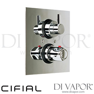 Cifial 35822TB Techno 300 Euro Concealed Shower Valve Spare Parts