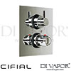 Cifial 35822TB Techno 300 Euro Concealed Shower Valve Spare Parts