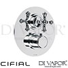 Cifial Edwardian Built-In Wall 2 Outlets Spare Parts