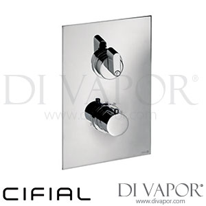 Cifial 35826M3 M3 Built-In Wall Thermostatic 2 Outlets Spare Parts