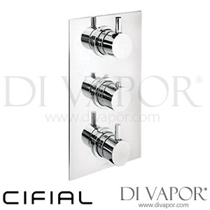 Cifial 35836TH Techno 465 Built-In Wall Thermostatic Shower 3 Outlets Spare Parts