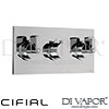 Cifial M3 Built-In Wall 2 Outlets Spare Parts