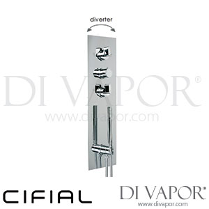 Cifial 35840M3 Techno M3 3 Control Thermostatic Shower System Spare Parts