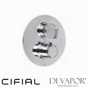 Cifial 35852SY-625 Style 65 Euro Concealed Thermostatic Shower Valve with Volume Control Spare Parts