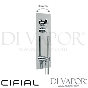 Cifial 35870M3 Techno M3 2 Control Thermostatic Shower System Spare Parts