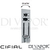 Cifial 35870THX300 Techno X300 2 Control Thermostatic Shower System 2 Outlets Spare Parts