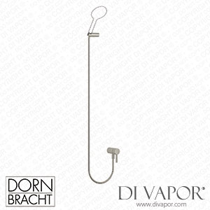 Dornbracht Series-Various Concealed Single-Lever Mixer with Integrated Shower Connection with Hand Shower Set without Hand Shower - Brushed Platinum 36 002 970-06 Spare Parts