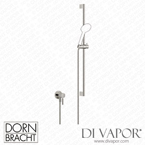 Dornbracht Series Specific Concealed Single-Lever Mixer with Integrated Shower Connection with Shower Set without Hand Shower - Platinum 36 013 660-08 Spare Parts