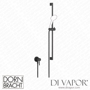 Dornbracht Series Specific Concealed Single-Lever Mixer with Integrated Shower Connection with Shower Set without Hand Shower - Matte Black 36 013 660-33 Spare Parts