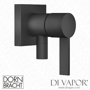 Dornbracht Series Specific Concealed Single-Lever Mixer with Cover Plate with Integrated Shower Connection - Matte Black 36 045 970-33 Spare Parts