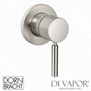 Dornbracht Series Specific Concealed Single-Lever Mixer with Cover Plate - Brushed Platinum 36 060 660-06 Spare Parts