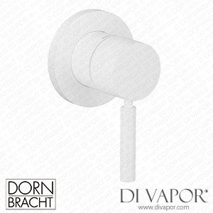 Dornbracht Series Specific Concealed Single-Lever Mixer with Cover Plate - Matte White 36 060 660-10 Spare Parts