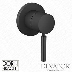 Dornbracht Series Specific Concealed Single-Lever Mixer with Cover Plate - Matte Black 36 060 660-33 Spare Parts