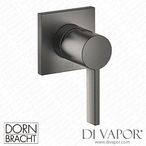 Dornbracht Series Specific Concealed Single-Lever Mixer with Cover Plate - Brushed Dark Platinum 36 060 670-99 Spare Parts