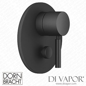 Dornbracht Series Specific Concealed Single-Lever Mixer with Diverter - Matte Black 36 120 660-33 Spare Parts