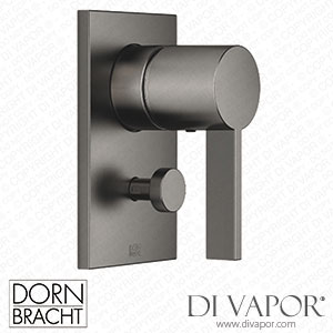 Dornbracht Series Specific Concealed Single-Lever Mixer with Diverter - Brushed Dark Platinum 36 120 670-99 Spare Parts