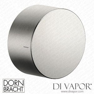 Dornbracht Series Specific Concealed Two-Way Diverter - Brushed Platinum 36 200 740-06 Spare Parts