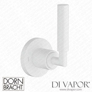 Dornbracht Tara Concealed Two-Way Diverter - Matte White 36 200 882-10 Spare Parts