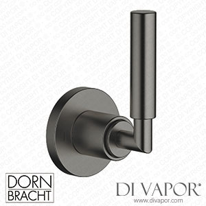 Dornbracht Tara Concealed Two-Way Diverter - Brushed Dark Platinum 36 200 882-99 Spare Parts