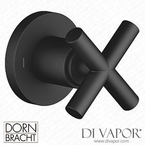 Dornbracht Tara Concealed Two-Way Diverter - Matte Black 36 200 892-33 Spare Parts