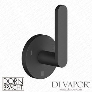 Dornbracht Meta Concealed Three-Way Diverter - Matte Black 36 210 661-33 Spare Parts