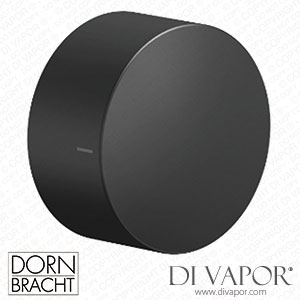 Dornbracht Series Specific Concealed Three-Way Diverter - Matte Black 36 210 740-33 Spare Parts
