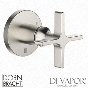 Dornbracht Vaia Concealed Three-Way Diverter - Brushed Platinum 36 210 809-06 Spare Parts