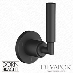 Dornbracht Tara Concealed Three-Way Diverter - Matte Black 36 210 882-33 Spare Parts