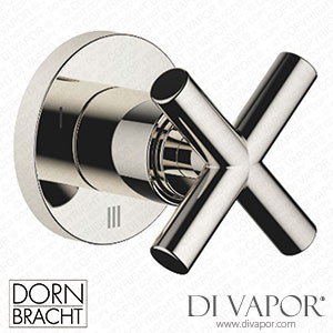 Dornbracht Tara Concealed Three-Way Diverter - Platinum 36 210 892-08 Spare Parts