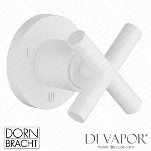 Dornbracht Tara Concealed Three-Way Diverter - Matte White 36 210 892-10 Spare Parts