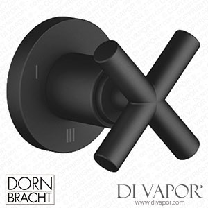 Dornbracht Tara Concealed Three-Way Diverter - Matte Black 36 210 892-33 Spare Parts