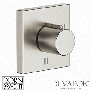 Dornbracht Symetrics Concealed Three-Way Diverter - Brushed Platinum 36 210 980-06 Spare Parts