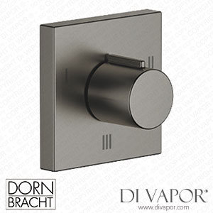 Dornbracht Symetrics Concealed Three-Way Diverter - Brushed Dark Platinum 36 210 980-99 Spare Parts