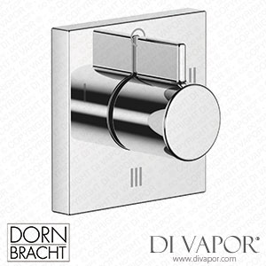 Dornbracht Symetrics Wall Mounted Three-Way Diverter - Chrome 36 210 985-000010 Spare Parts