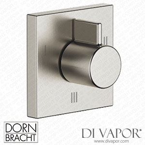 Dornbracht Symetrics Concealed Three-Way Diverter - Brushed Platinum 36 210 985-06 Spare Parts