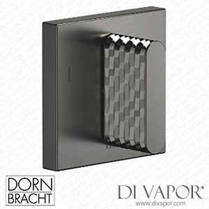 Dornbracht Cl.1 Concealed Three-Way Diverter - Brushed Dark Platinum 36 212 705-99 Spare Parts
