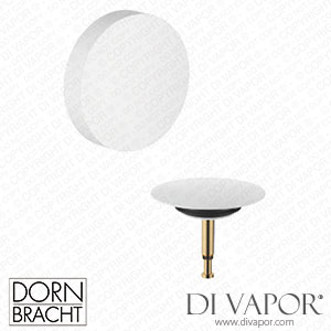 Dornbracht Series-Various Pop-Up Waste and Overflow - Matte White 36 243 970-10 Spare Parts