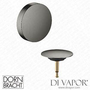 Dornbracht Series-Various Pop-Up Waste and Overflow - Brushed Dark Platinum 36 243 970-99 Spare Parts