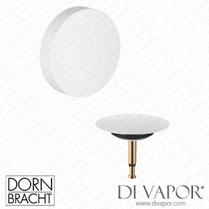 Dornbracht Series-Various Bath Spout with Pop-Up Waste and Overflow - Matte White 36 247 970-10 Spare Parts