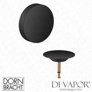 Dornbracht Series-Various Bath Spout with Pop-Up Waste and Overflow - Matte Black 36 247 970-33 Spare Parts