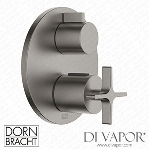 Dornbracht Vaia Concealed Thermostat with One Function Volume Control - Brushed Dark Platinum 36 425 809-99 Spare Parts