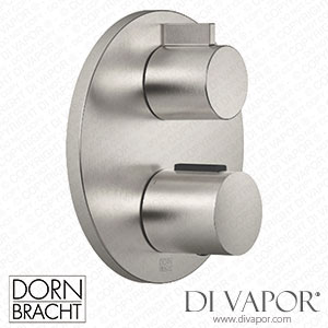 Dornbracht Series Specific Concealed Thermostat with One Function Volume Control - Brushed Platinum 36 425 970-06 Spare Parts