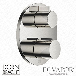 Dornbracht Series Specific Concealed Thermostat with One Function Volume Control - Platinum 36 425 970-08 Spare Parts